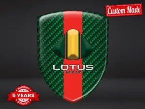 Lotus Distintivi e Emblemi Auto Universali Pregiati Robusti